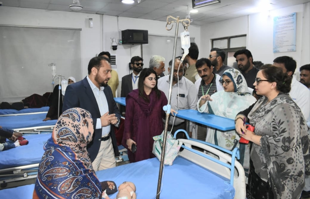 Health Minister announces angiography in DHQ hospital Chakwal