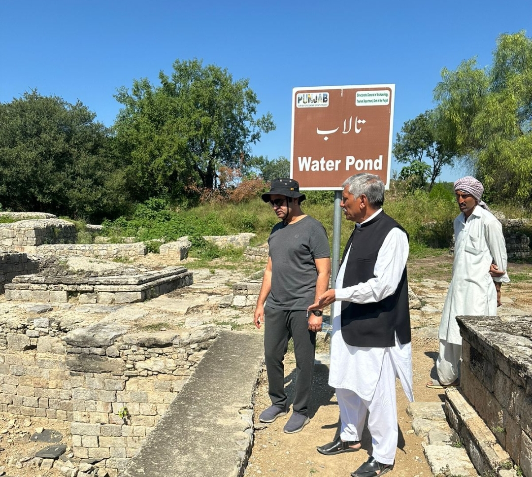 Director General of Archaeology, Punjab, Visits Taxila Museum and Heritage Sites for Inspection