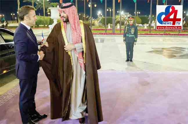 Macron in Saudi Arabia